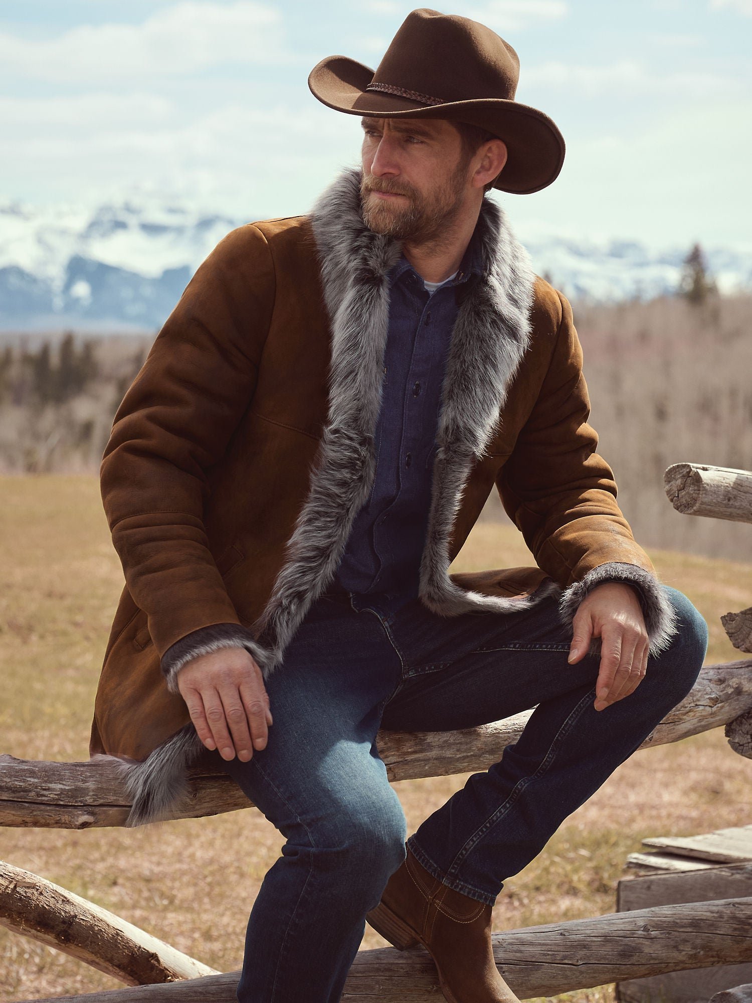 Jackson Toscana Sheepskin Coat - Image 14