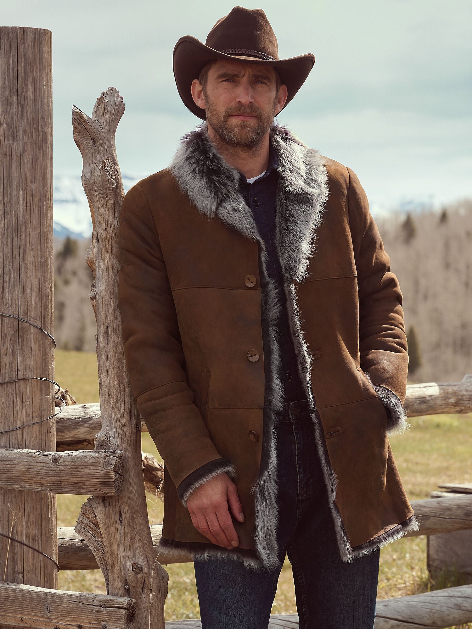 Jackson Toscana Sheepskin Coat - Image 15