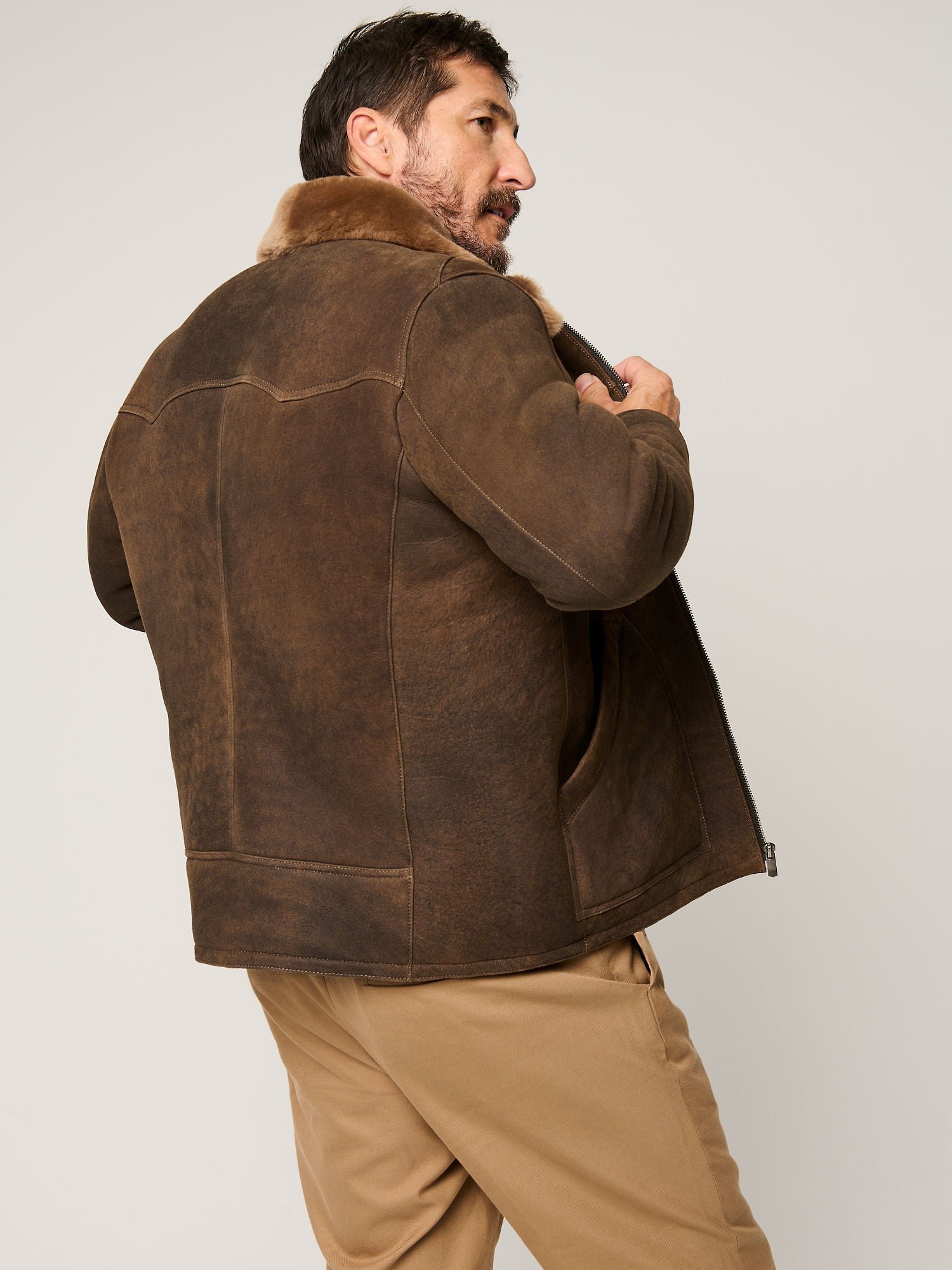 Holt Sheepskin Jacket - Image 3