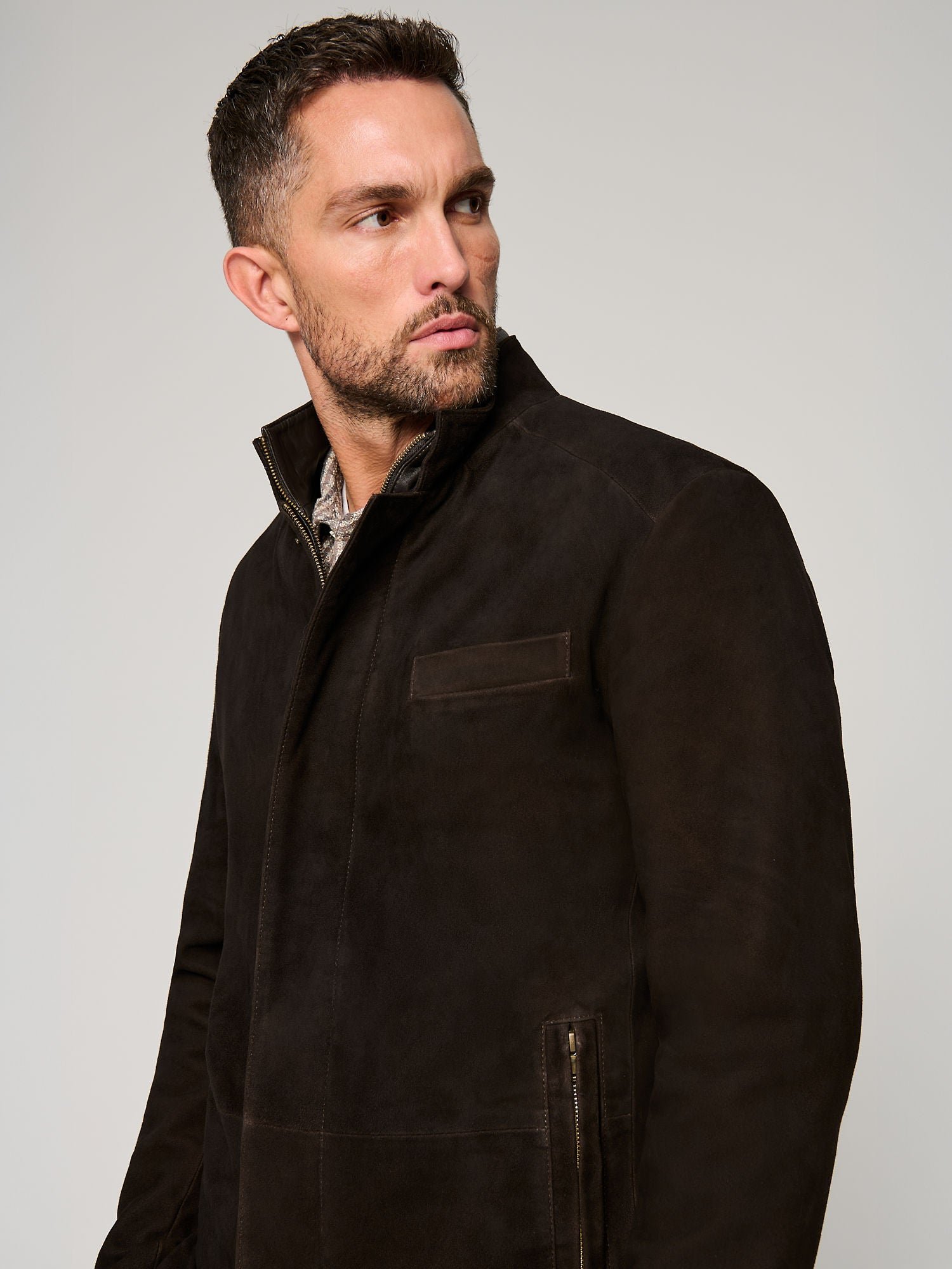 Steven Suede Leather Jacket - Image 5