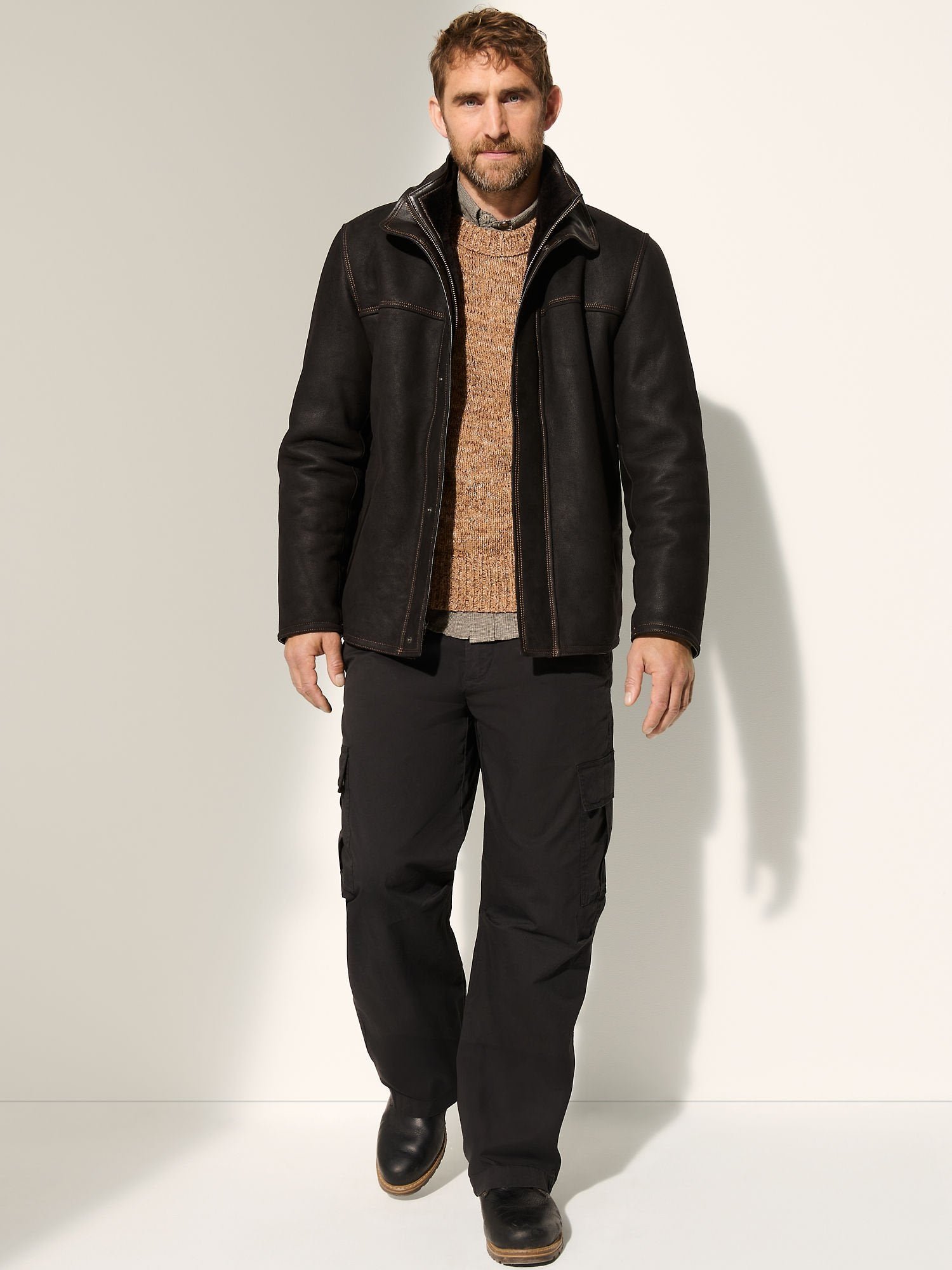Zack Sheepskin Jacket - Image 2
