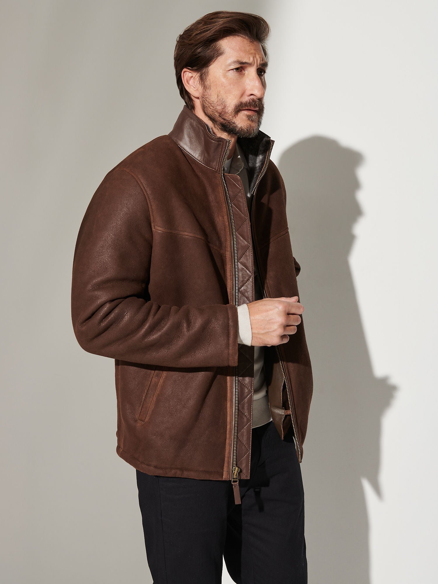 Ryan Sheepskin Jacket - Image 4