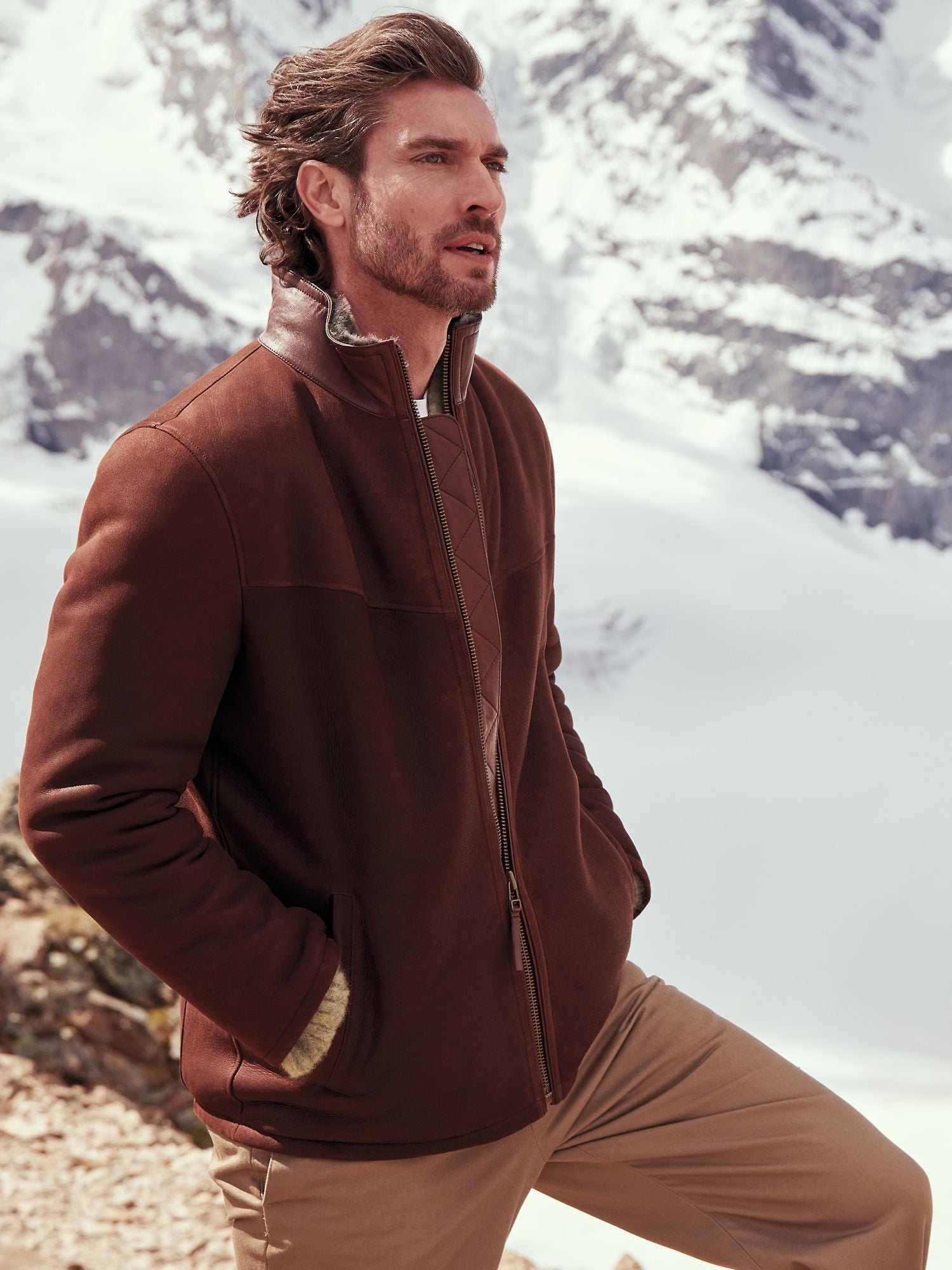 Ryan Sheepskin Jacket - Image 7