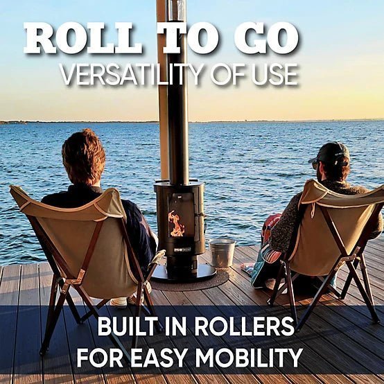 Even Embers Pellet-Fueled Patio Heater, 100 sq. ft., 70,000 BTU - Image 6