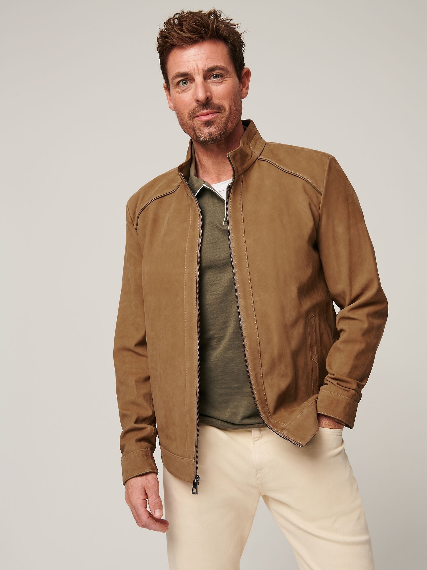 Derrick Leather Jacket - Image 5