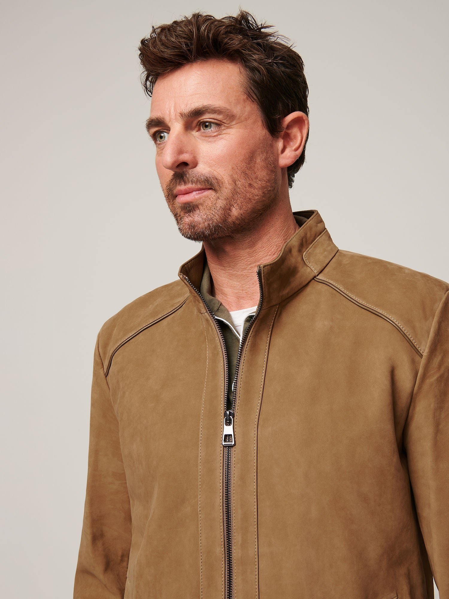 Derrick Leather Jacket - Image 4