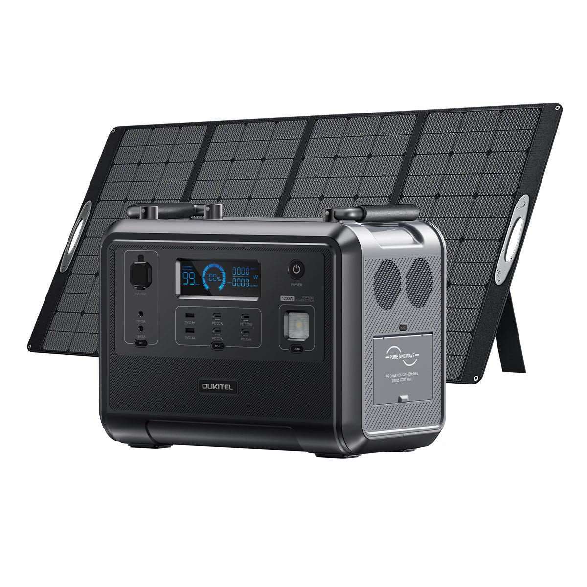 OUKITEL P1201 Solar Generator - Image 3