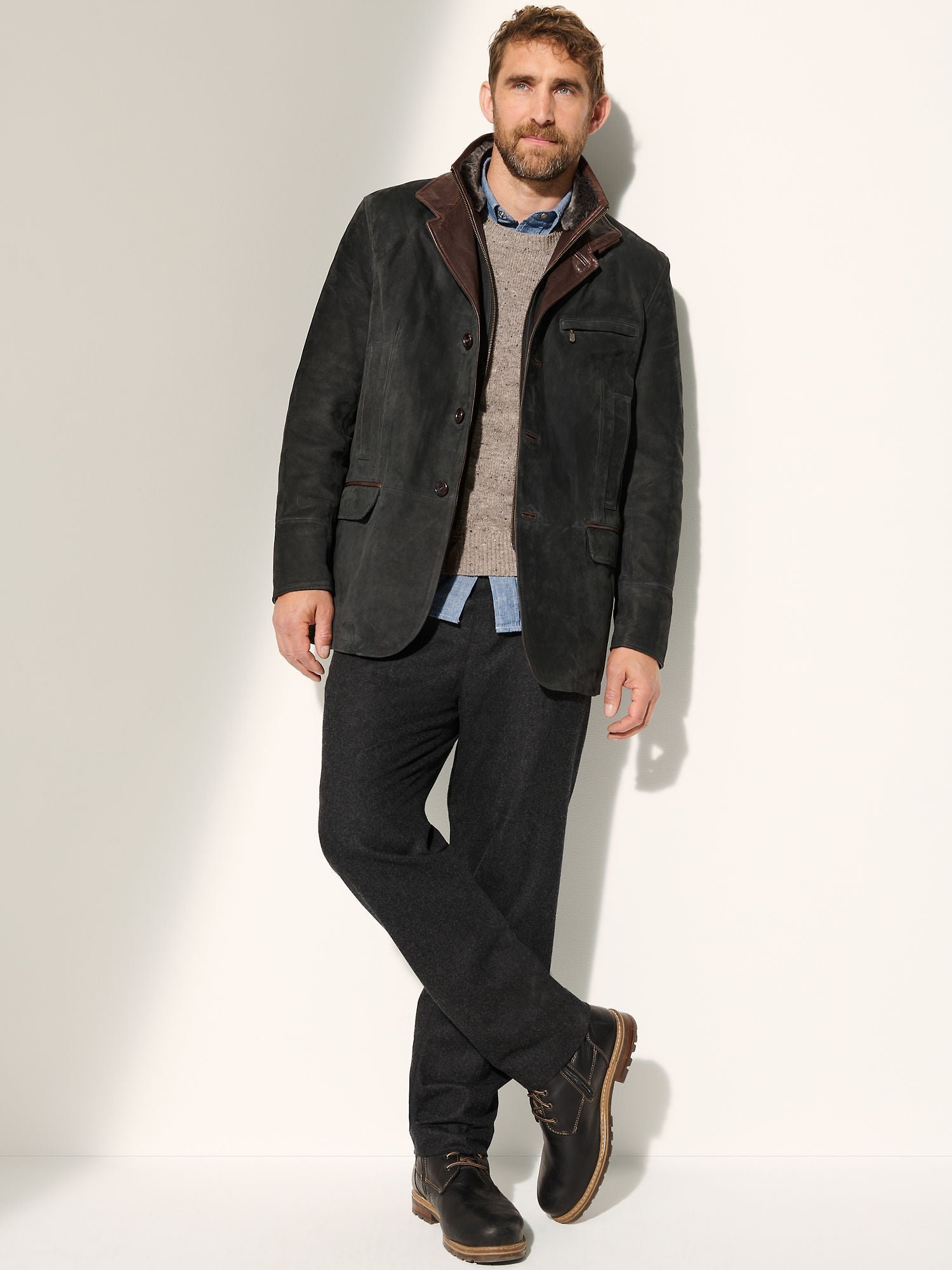 Carlsbad Leather Blazer