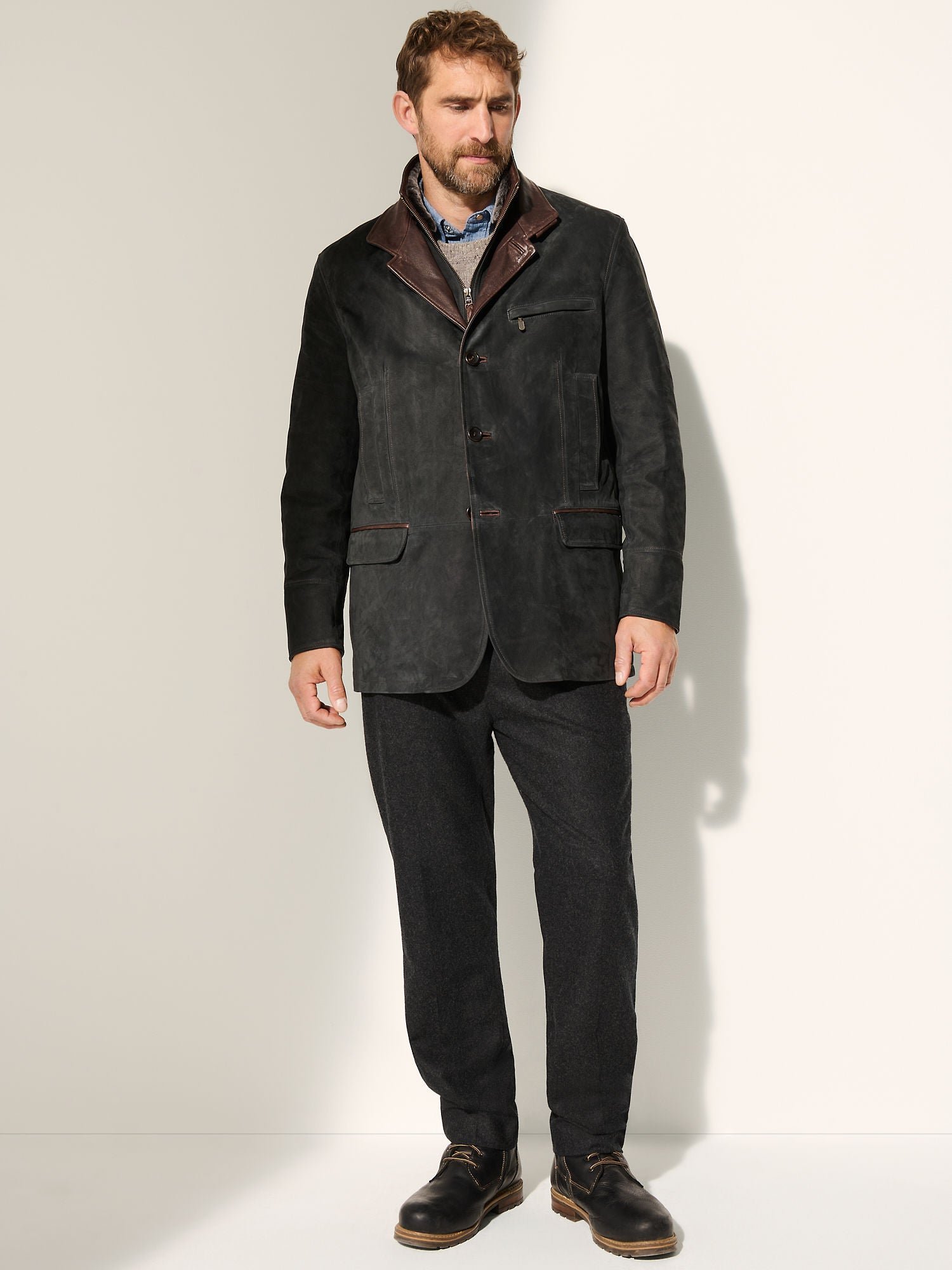 Carlsbad Leather Blazer - Image 2