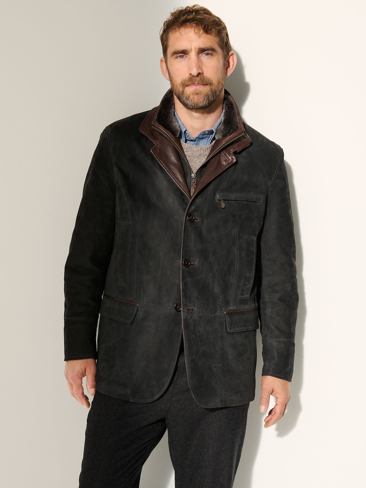 Carlsbad Leather Blazer - Image 8