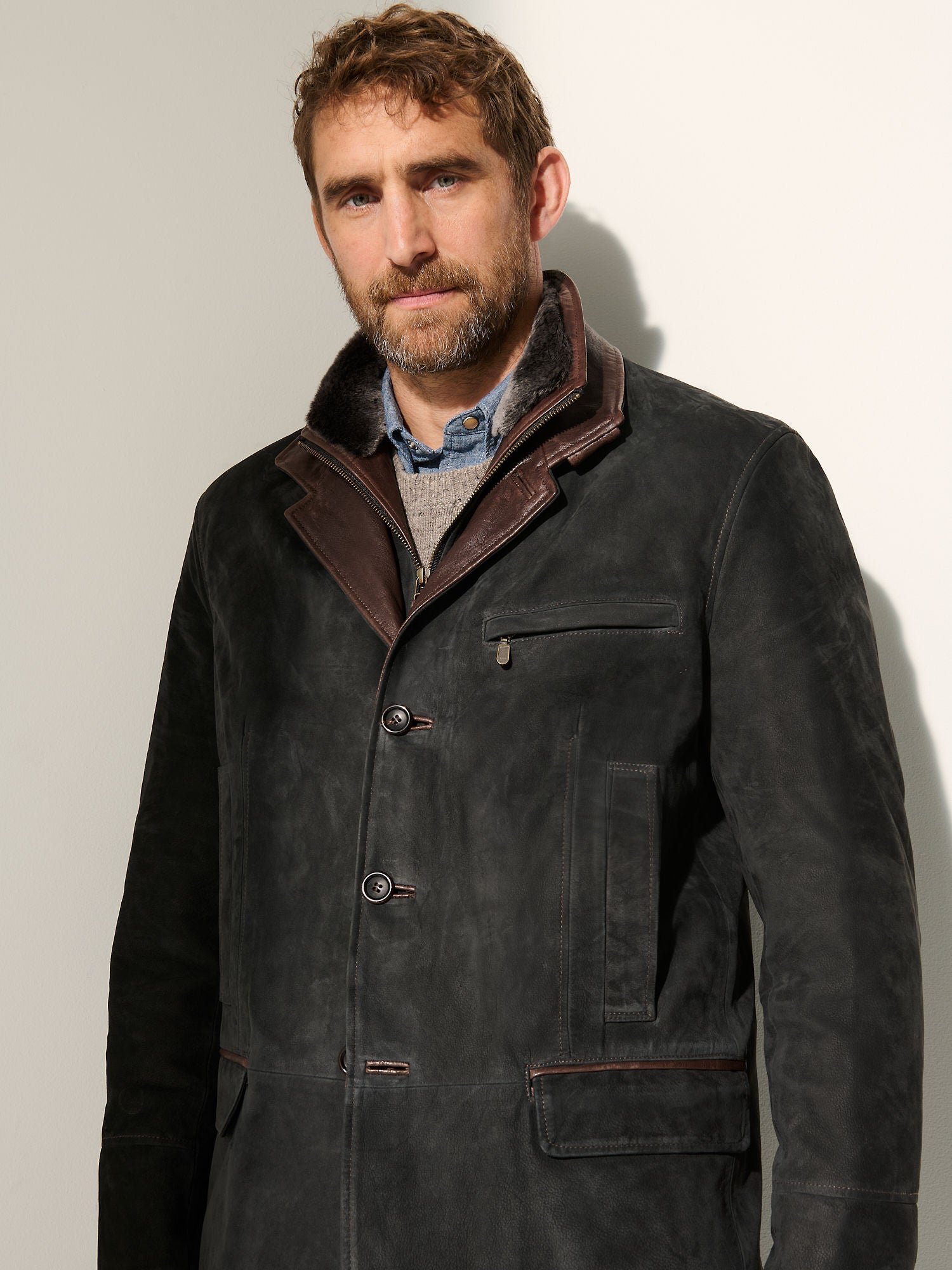 Carlsbad Leather Blazer - Image 3