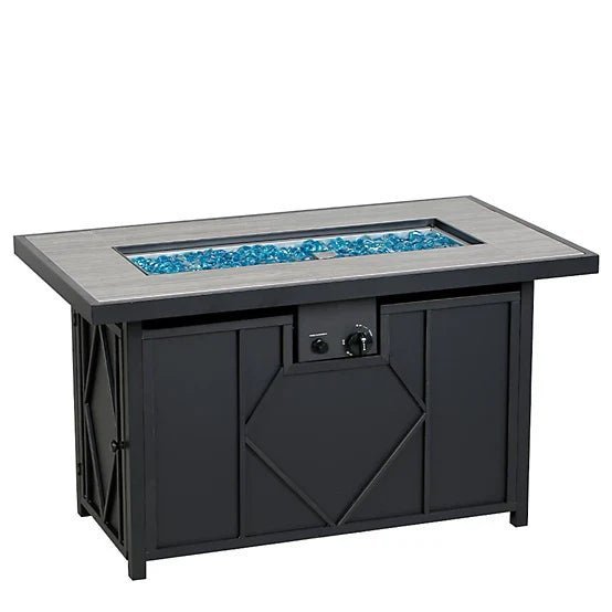 HeatMaxx 42 in. Rectangular Propane Gas Fire Table - Image 5