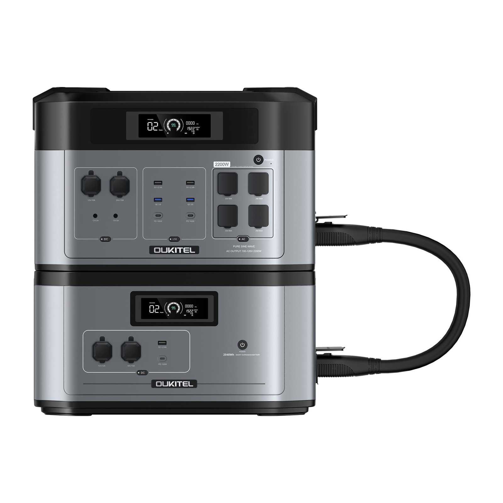 OUKITEL B2000 Expansion Battery | 2048Wh - Image 5