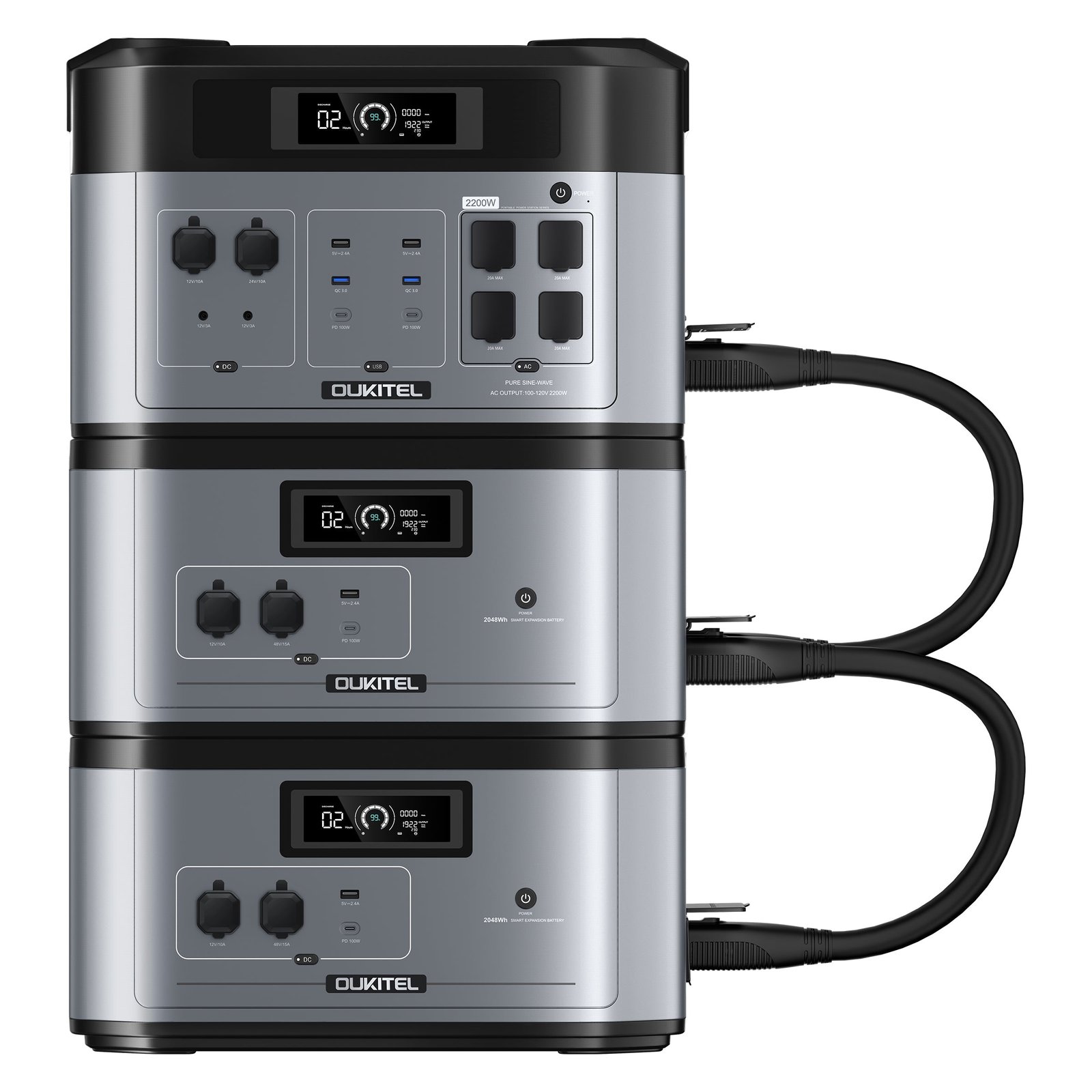 OUKITEL B2000 Expansion Battery | 2048Wh - Image 7