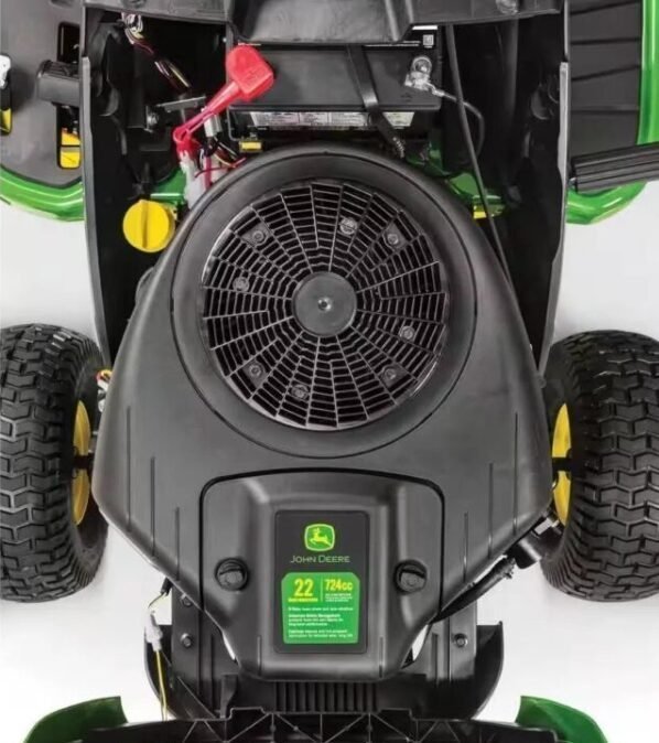 John Deere S100 42″ 17.5 HP Gas Hydrostatic Riding Lawn Tractor - Image 5