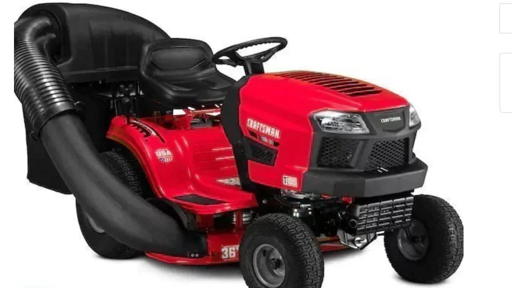 CRAFTSMAN T100 36″ 11.5-HP Riding Lawn Mower - Image 4