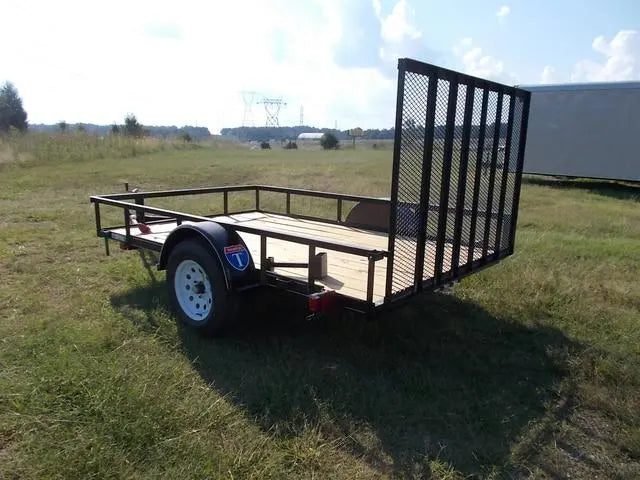 6×10 Single Axle Utility Trailer – Wood Floor & LED Lights - Image 3