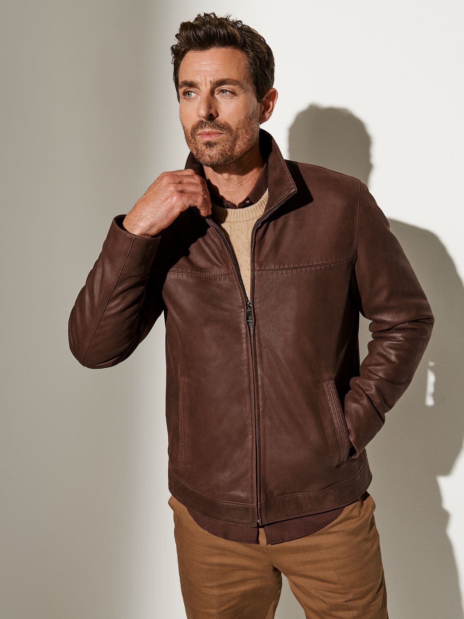 Marcus Leather Jacket - Image 5