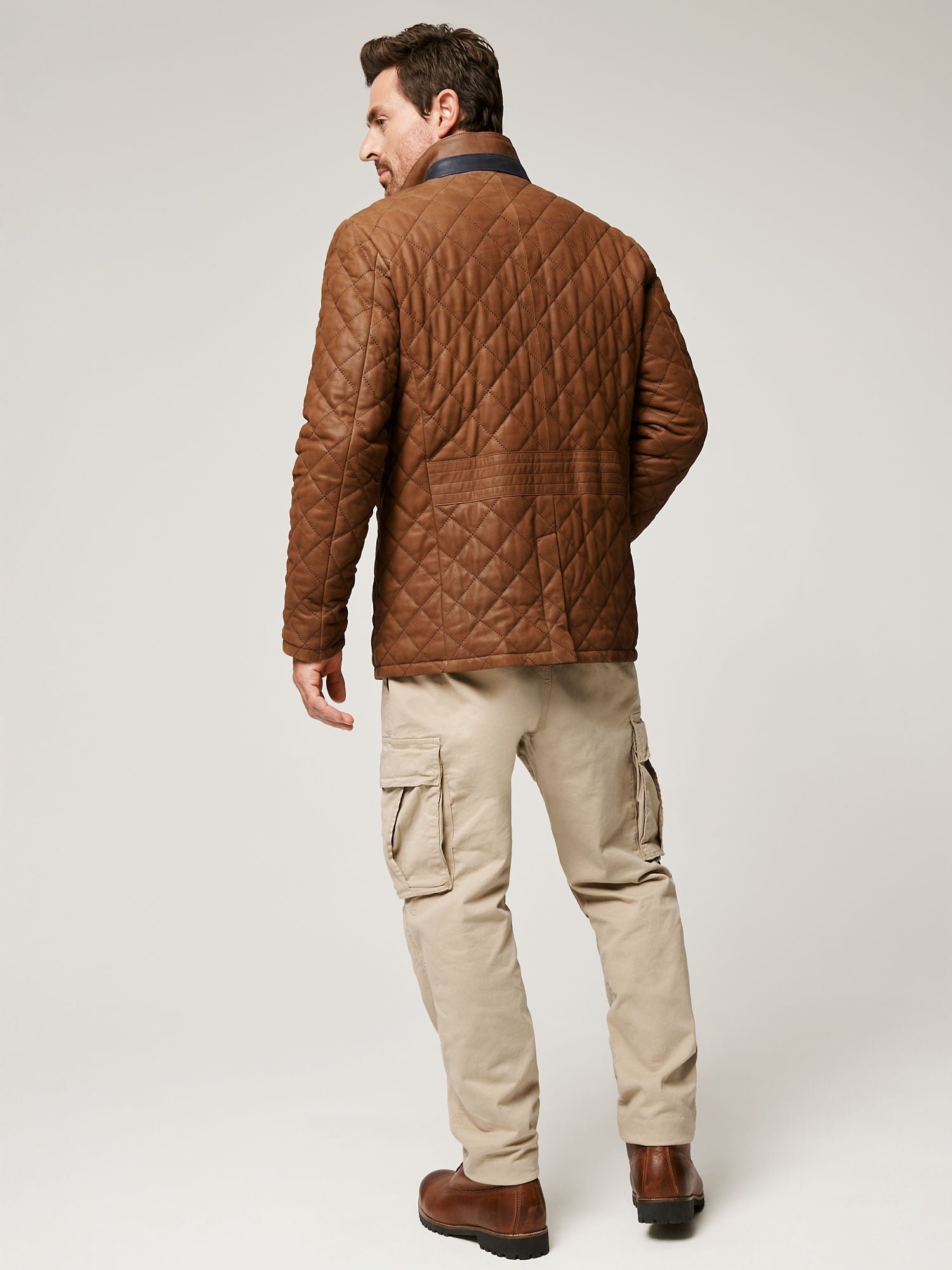 Christopher Quilted Leather Jacket - Image 2