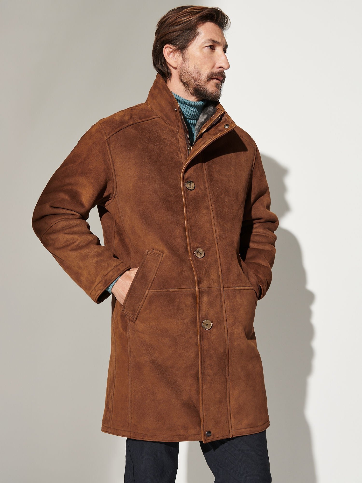 McKinley Cappuccino Sheepskin Coat - Image 6