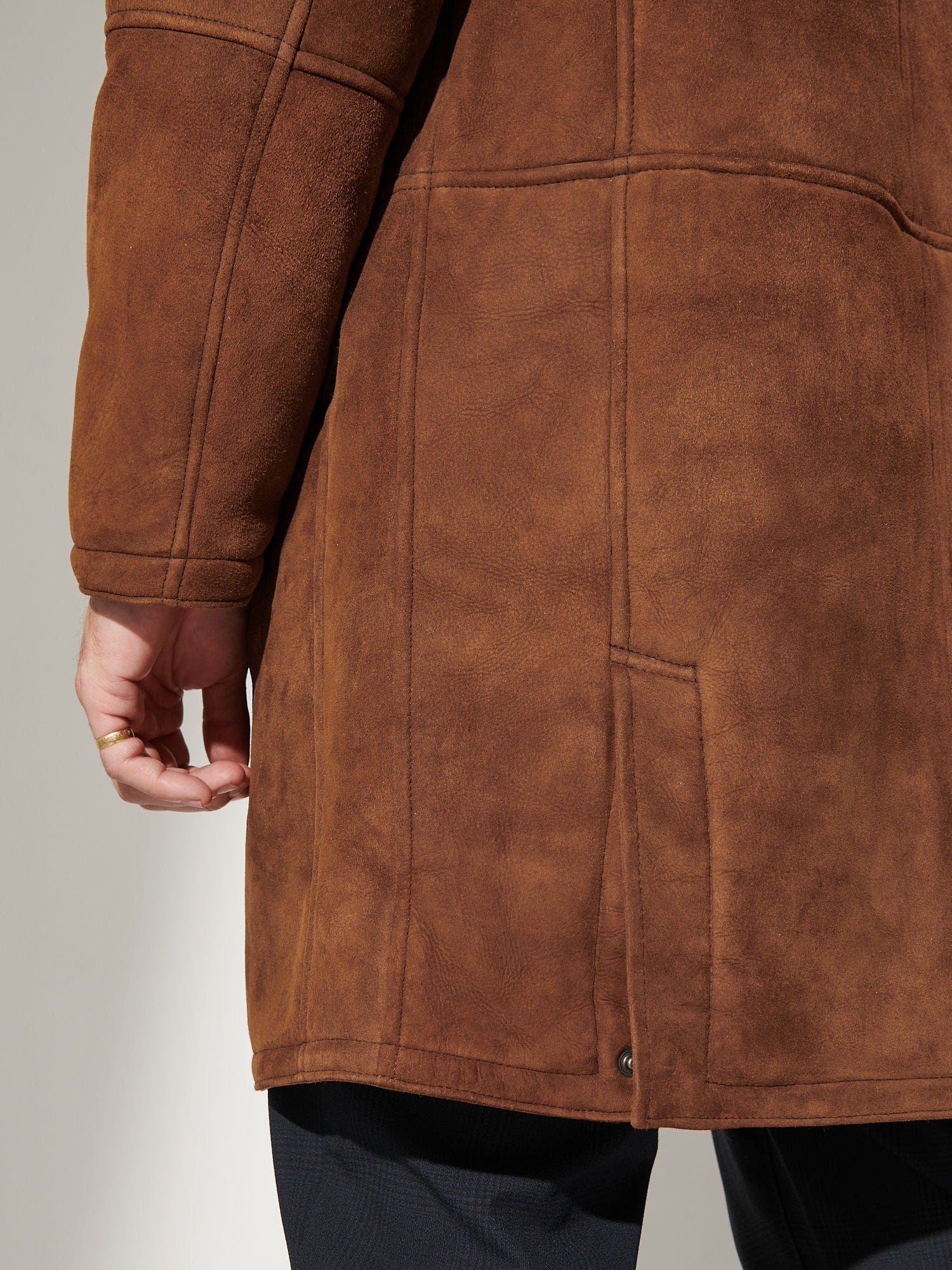 McKinley Cappuccino Sheepskin Coat - Image 2