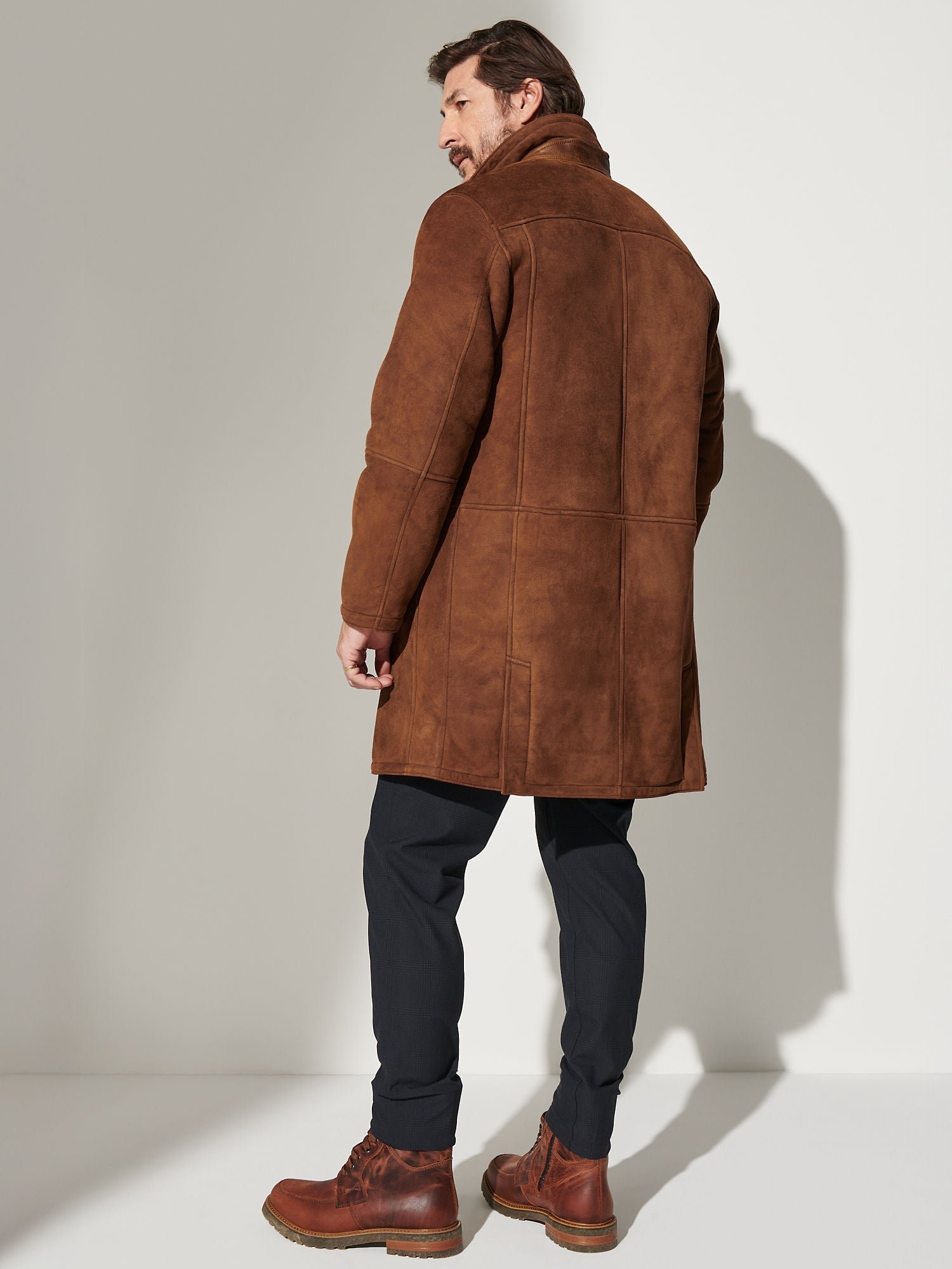 McKinley Cappuccino Sheepskin Coat - Image 3