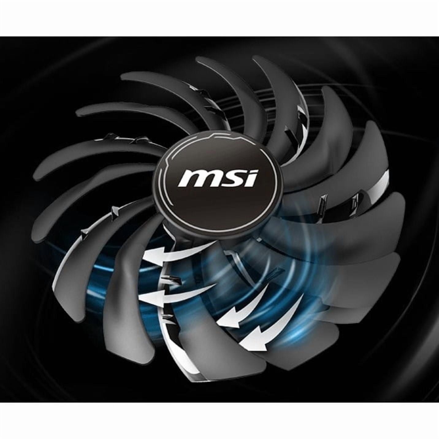 MSI NVIDIA GeForce RTX 3060 Ti Graphic Card – 8 GB GDDR6 – 1.70 GHz Boost Clock – 256 bit Bus Width – PCI Express 4.0 – DisplayPort – HDMI - Image 2