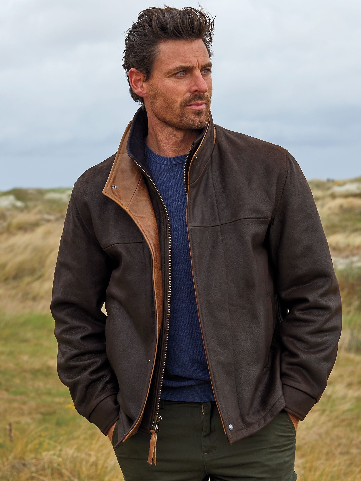 Romano Leather Jacket - Image 2