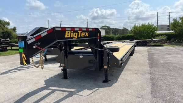 Big Tex 22GN 35′ Tandem Dual Gooseneck Trailer with Mega Ramps – 35D5A-MRBK