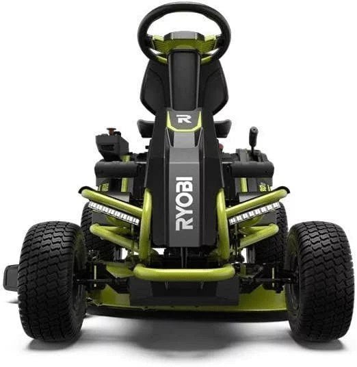 Ryobi 38 inches 100 Ah Battery Electric Rear Engine Riding Lawn Mower RY48111
