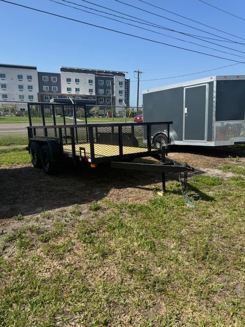 2025 6X12TA UTITILY TRAILER 2 FT WALLS 4568 - Image 2