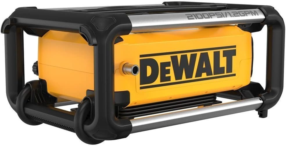 DEWALT Electric Pressure Washer, 2100 PSI, Jobsite Power Washer (DWPW2100) Yellow - Image 7