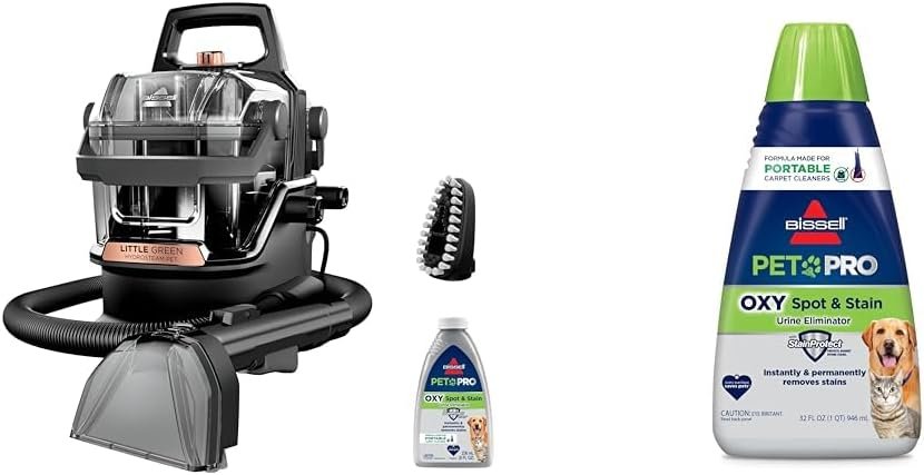 BISSELL Little Green HydroSteam 3618 Portable Carpet & Upholstery Cleaner - Image 16