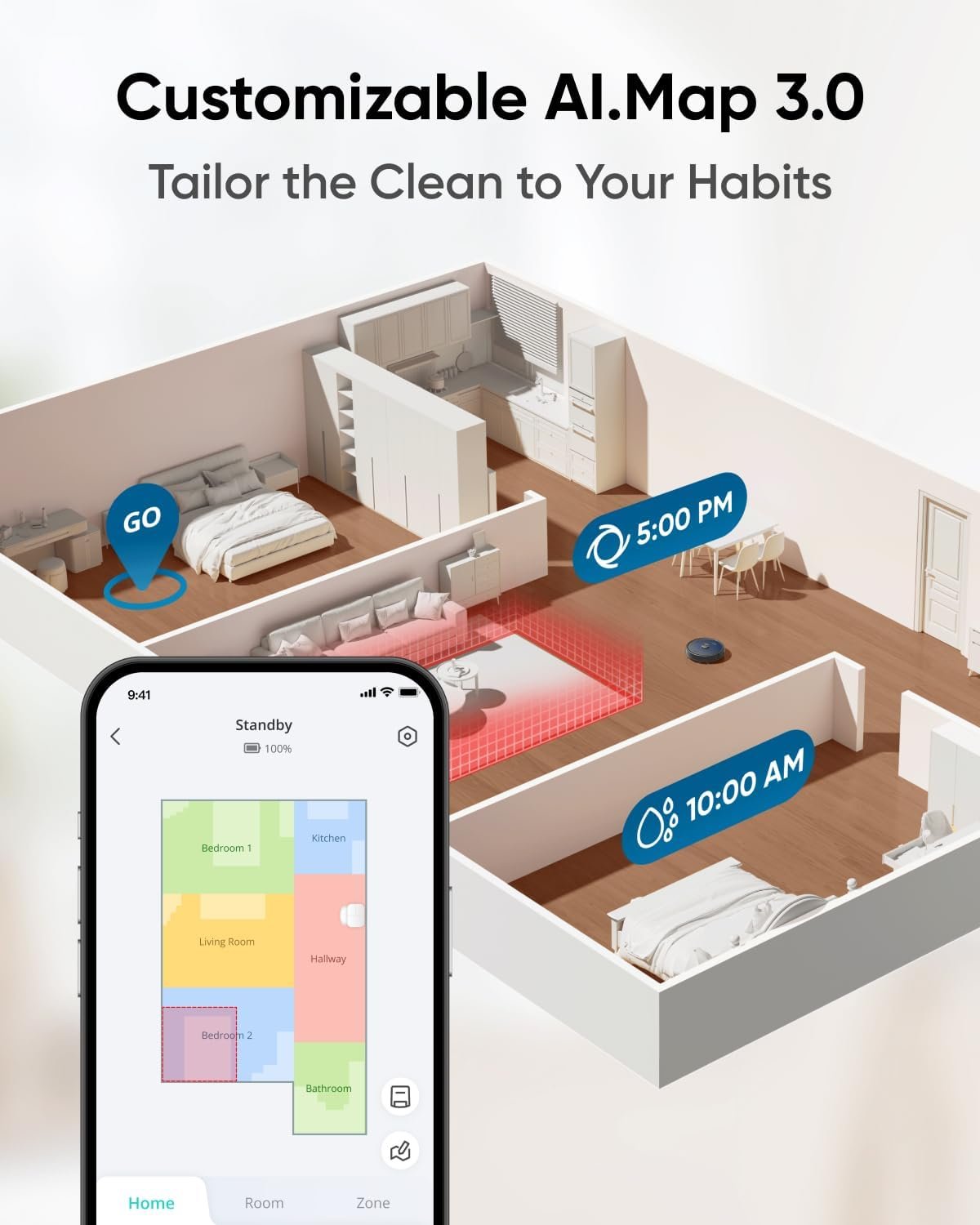 eufy X10 Pro Omni Robot Vacuum and Mop with AI & Auto-Cleaning - Image 6