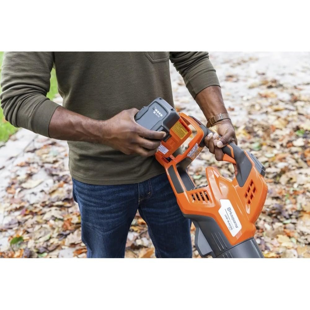 Husqvarna Leaf Blaster 350iB Cordless Leaf Blower 200 MPH, 40V Battery Included - Image 2