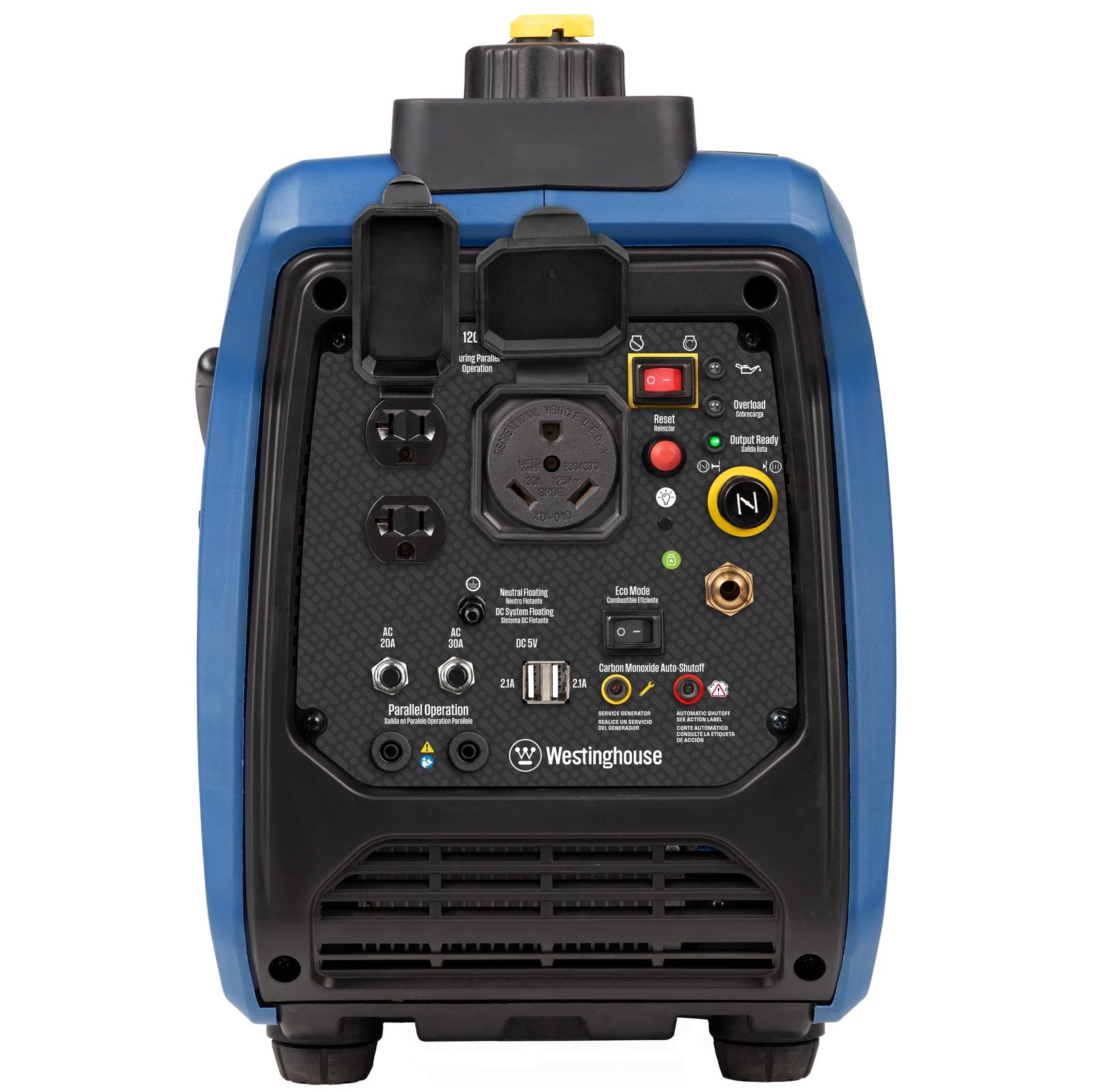 Westinghouse iGen2550DFc Recoil Start 2550-Watt Dual Fuel (Gasoline/Propane) Inverter Generator IGEN2550DFC - Image 11