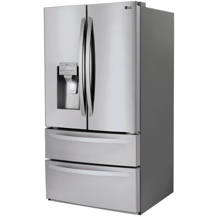 LG 28 Cu. ft. Smart Wi-Fi Enabled French Door Refrigerator, Stainless Steel (LMXS28626S) - Image 4
