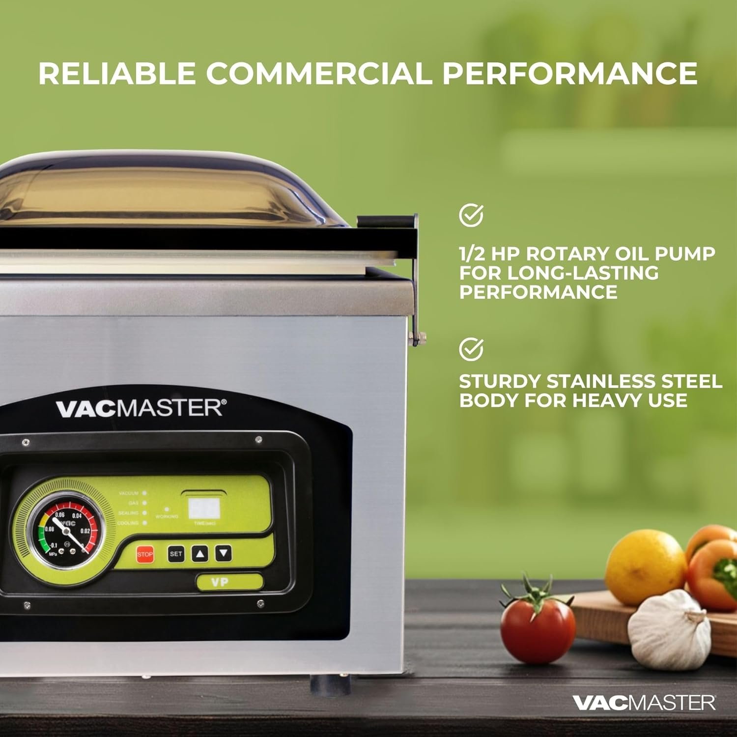Vacmaster VP230 Chamber Vacuum Sealer - Image 3