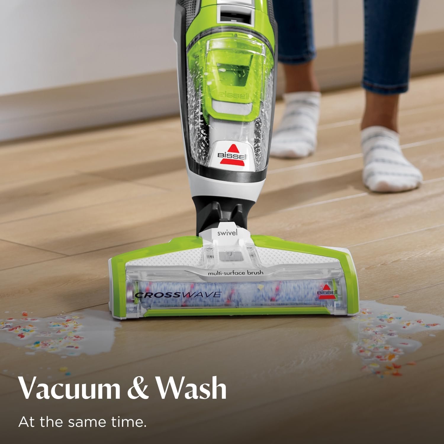 Bissell CrossWave Turbo All-in-One Wet Dry Vacuum Mop, 3888A - Image 6