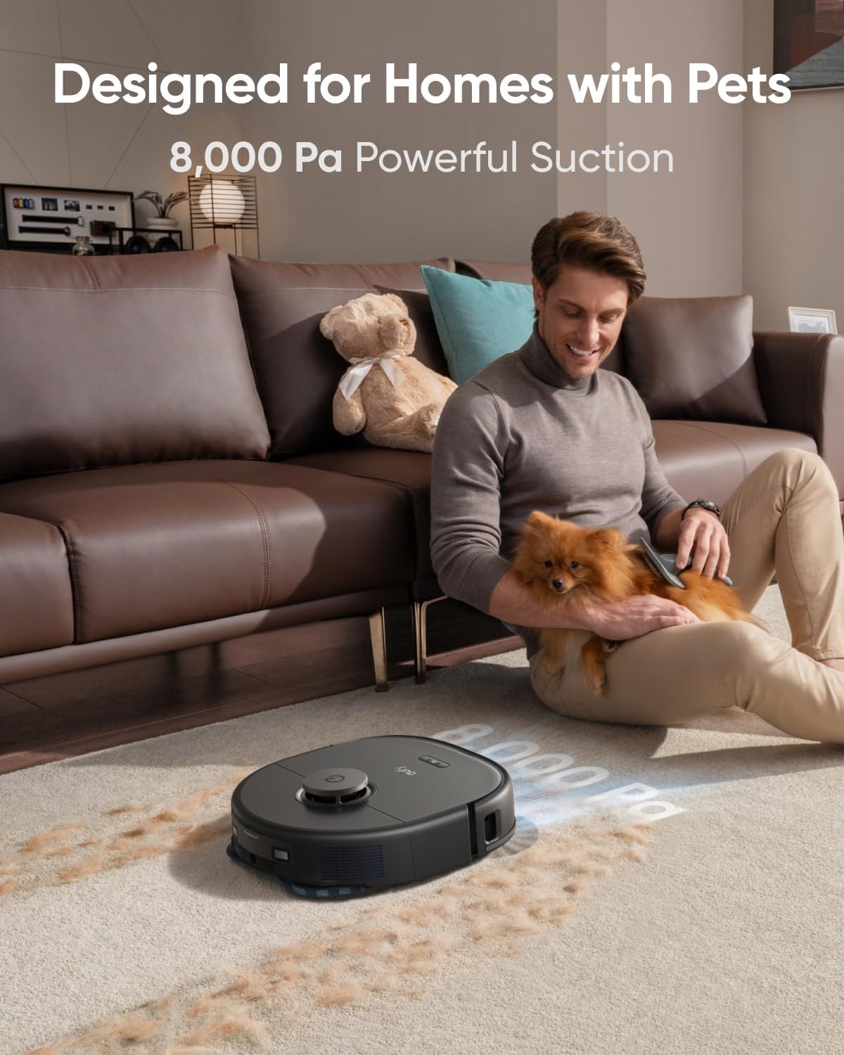 eufy X10 Pro Omni Robot Vacuum and Mop with AI & Auto-Cleaning - Image 5