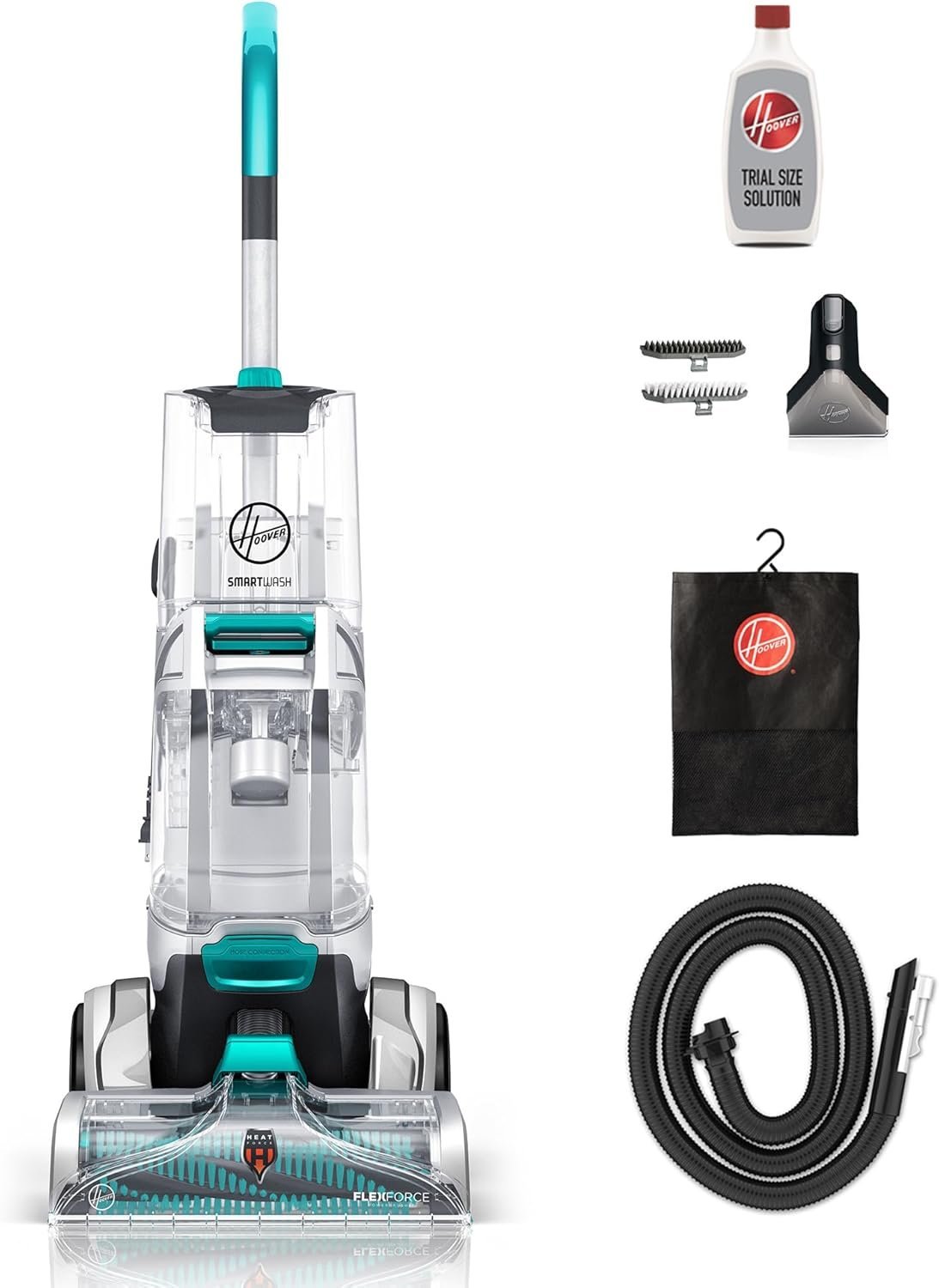 Hoover Smartwash Automatic Carpet Cleaner Machine, FH52000, Turquoise - Image 21
