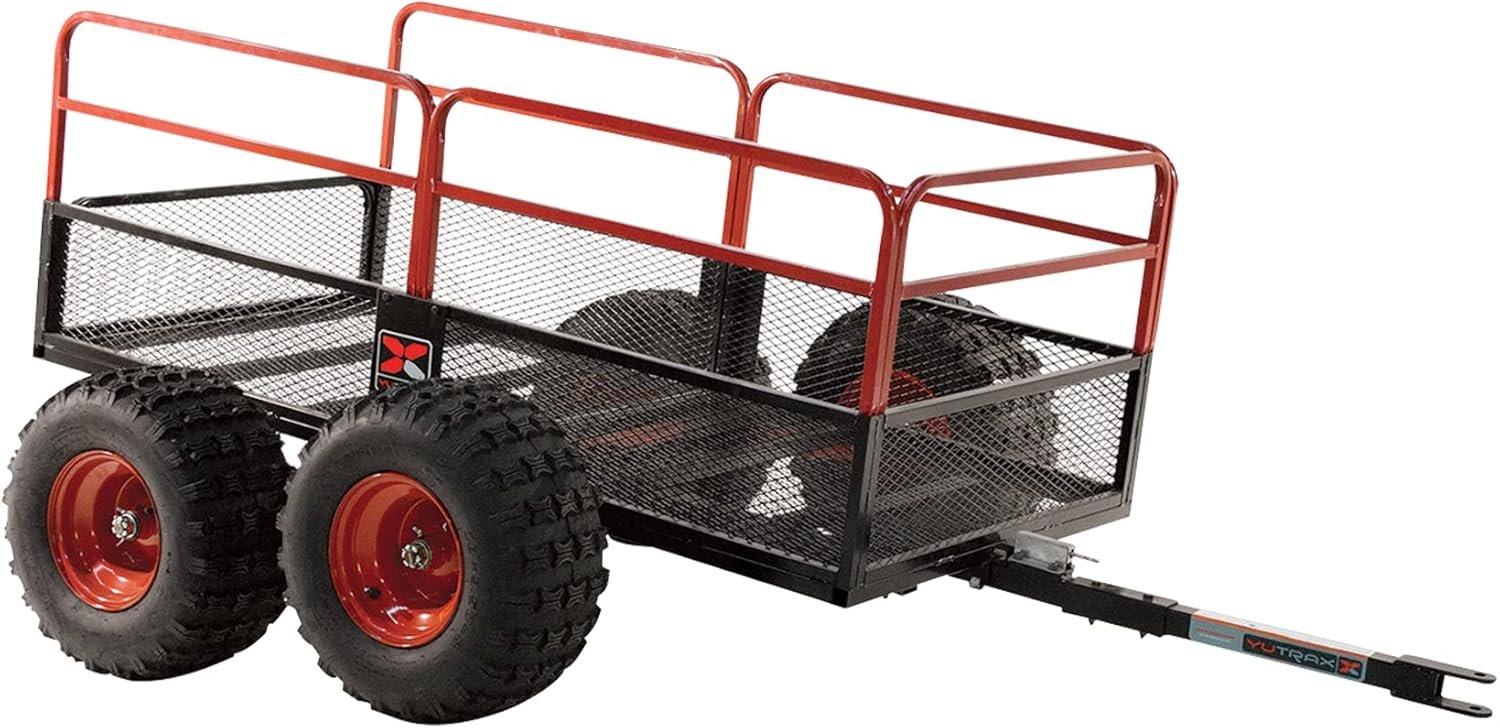 Yutrax Trail Warrior X4 1,250 lb Off-Road UTV/ATV Utility Trailer TX159 - Image 27