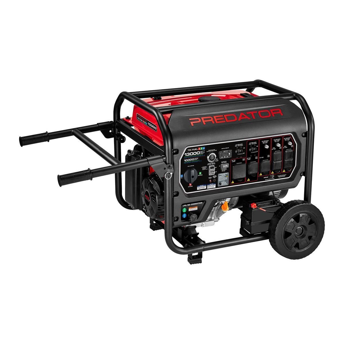 Predator 13,000 Watt Tri-Fuel Portable Generator with Remote Start and CO SECURE Technology - Image 6