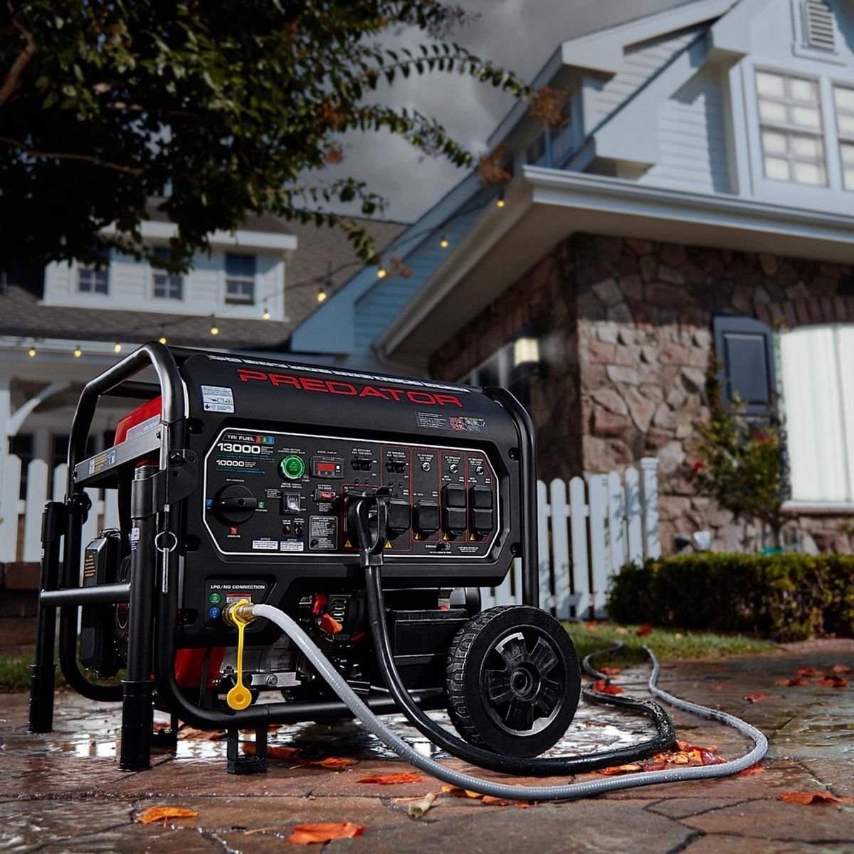 Predator 13,000 Watt Tri-Fuel Portable Generator with Remote Start and CO SECURE Technology - Image 3