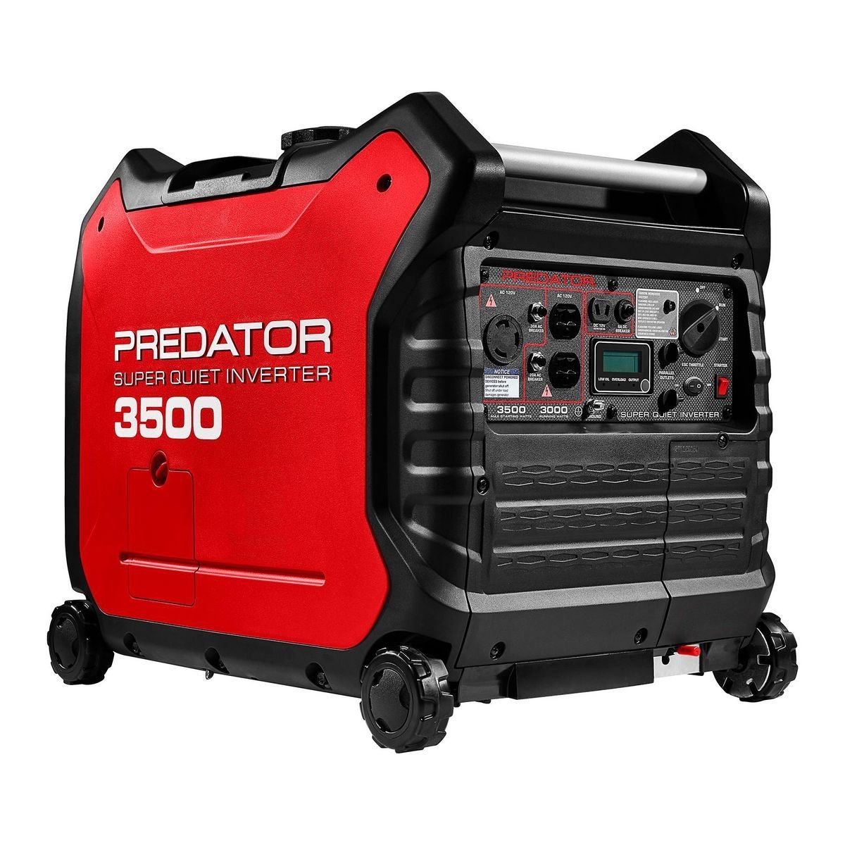 Predator 3500 Watt SUPER QUIET Inverter Generator with CO SECURE Technology