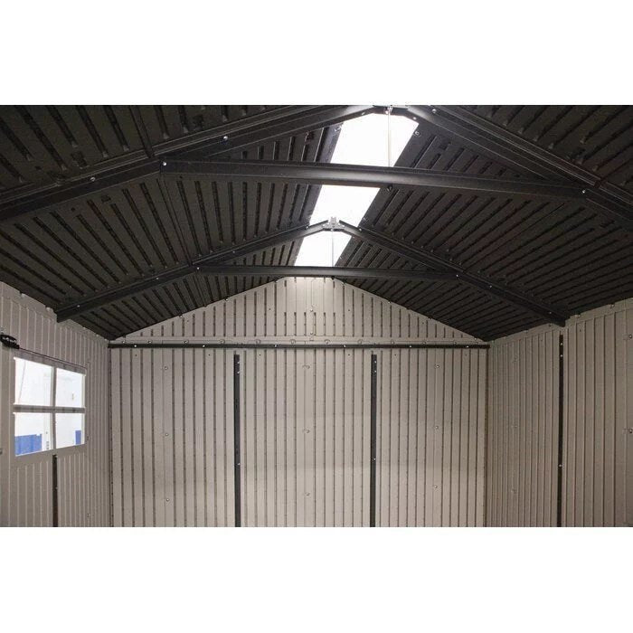 7 ft. W x 7 ft. D Plastic Storage Shed LIFETIME - Image 2