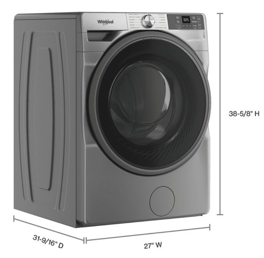 Whirlpool WFW5720RR 4.5 cu. ft. Smart Front Load Washer - Image 4