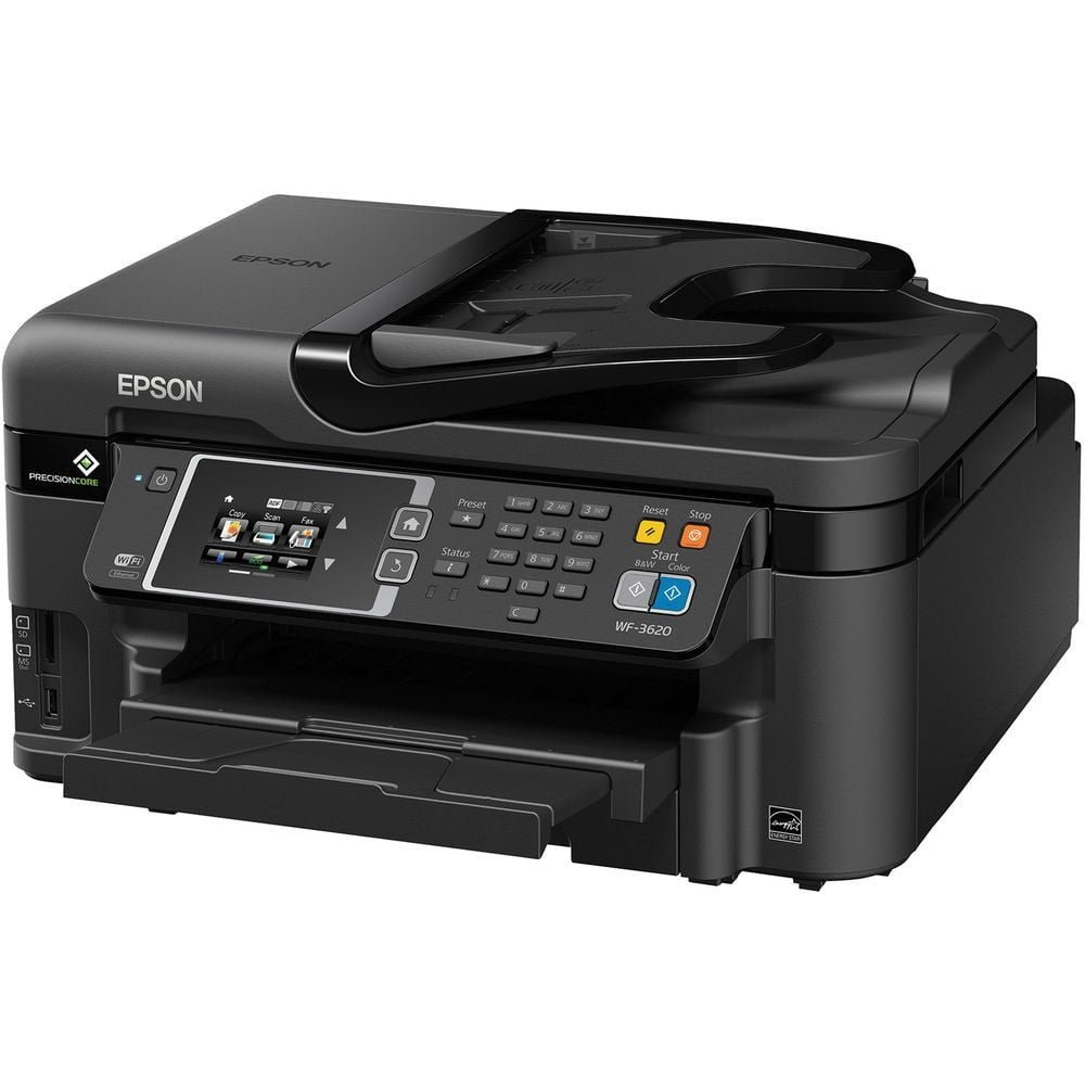 Epson Workforce WF-3620 Color Inkjet All-in-One Printer - Image 7