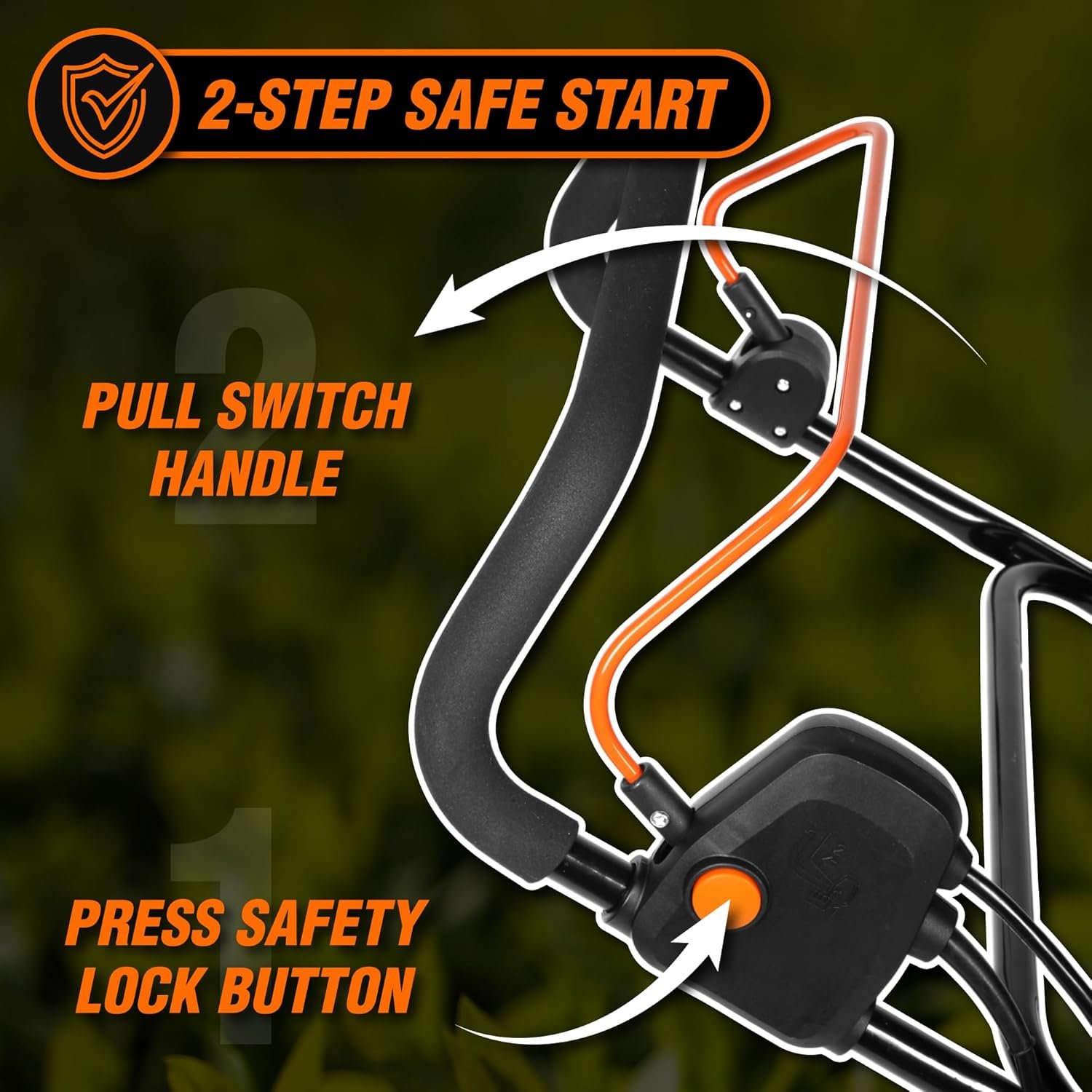 WEN DT1516 16 in. 15A Electric Dethatcher and Scarifier with Collection Bag - Image 4