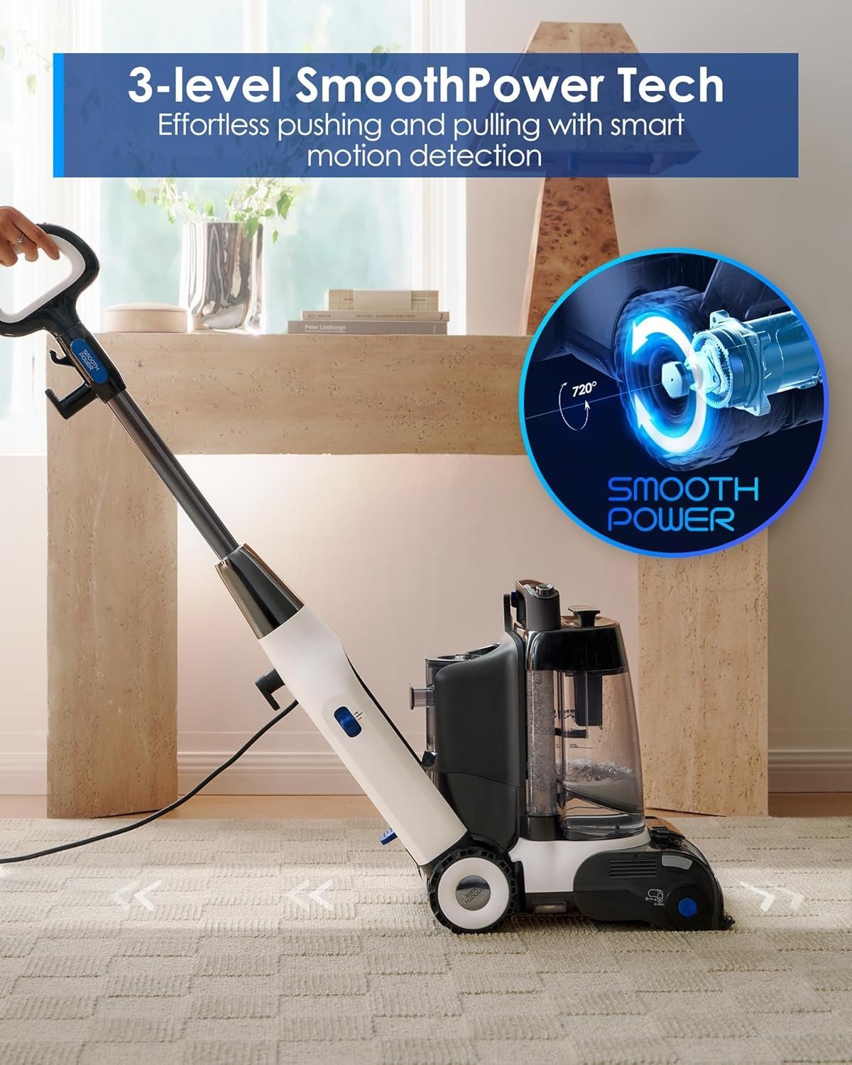 Tineco CARPET ONE Cruiser Smart Carpet Cleaner with Self-Cleaning & FlashDry - Image 2